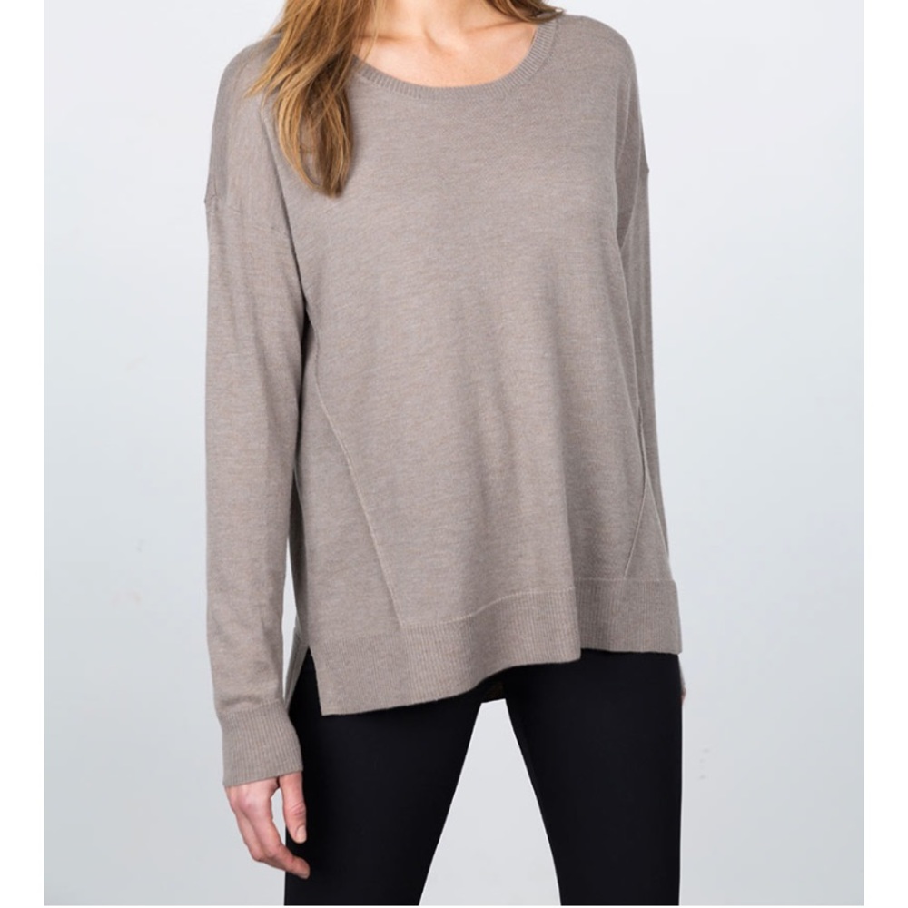 Kinross Cashmere Lightweight Pullover - image 1